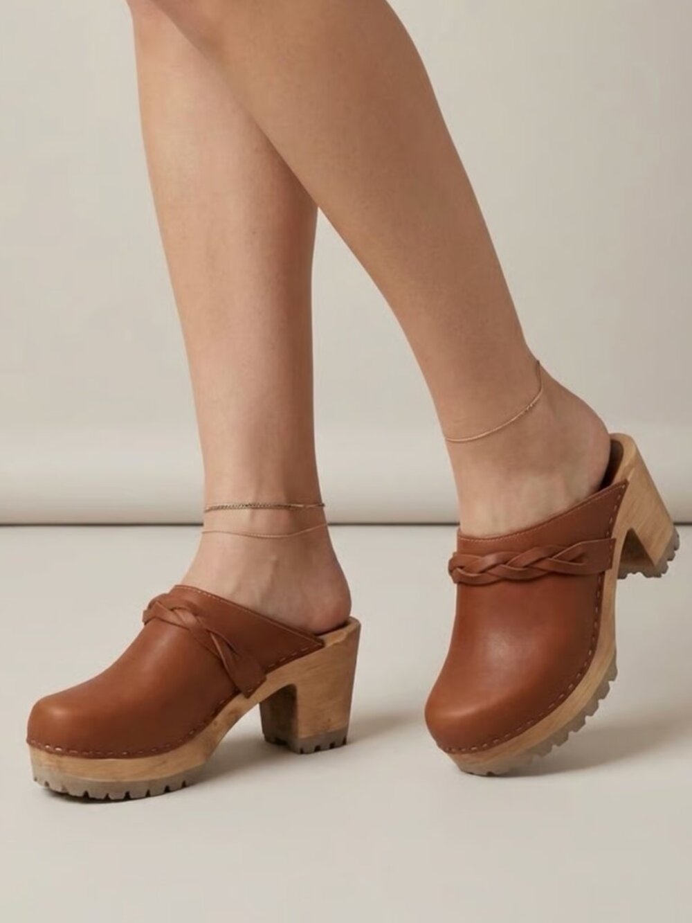 MIA Leather Elsa Mules
